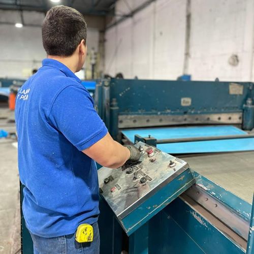 Cutting and bending of all types of sheet metal